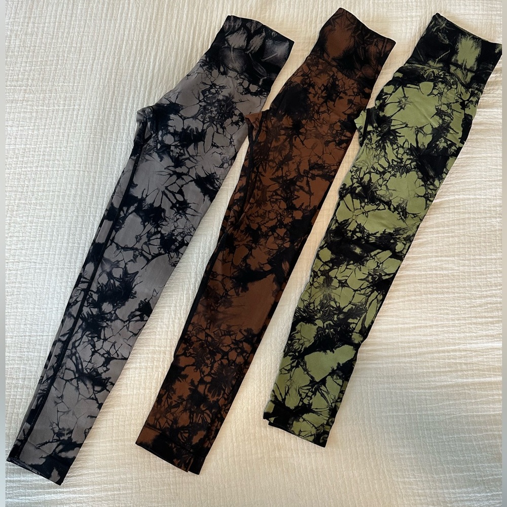 Scrunch butt lifting seamless leggings bundle